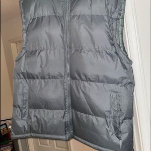 Grey Puffy Vest